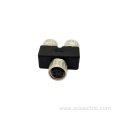 M8 Female to Female Y Connector